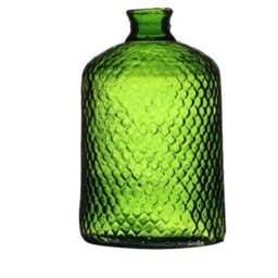 NATURAL LIVING Serena Vase 5L Recycled Glass Emerald Diameter 18.5 cm x Height 31 cm