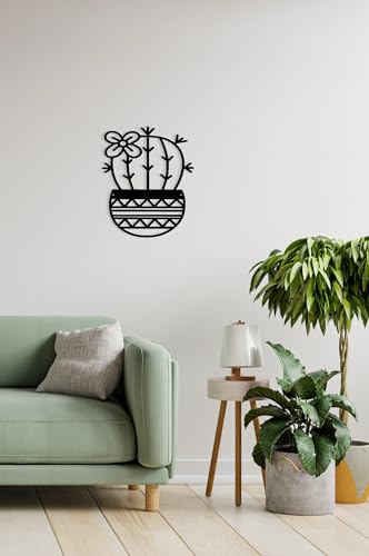 Stylish Black Decorative Metal Wall Accessory, 20 x 25 cm, 100% Metal, 2 mm Thickness, Perfect for Modern Home Decor & Unique Wall Art