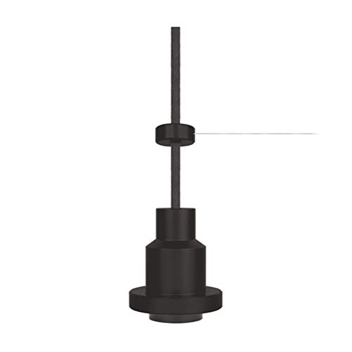 Ledvance LUM Indoor Pendant, Vintage, Aluminum, Black