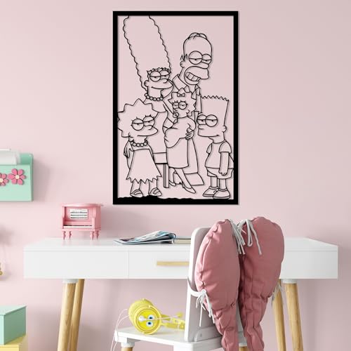 Stylish Black Decorative Metal Wall Accessory, 40 x 62 cm, 100% Metal, 1.5 mm Thickness, Perfect for Modern Home Decor & Unique Wall Art