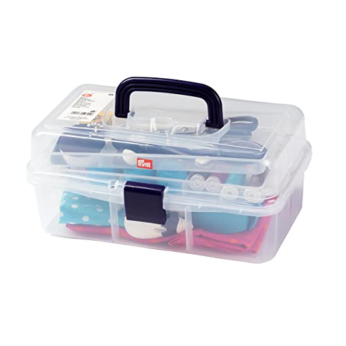 Prym 612725 Transparent Sewing Box