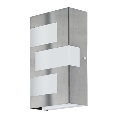 EGLO 94086 LED Stainless Steel Outdoor Wall Light RALORA