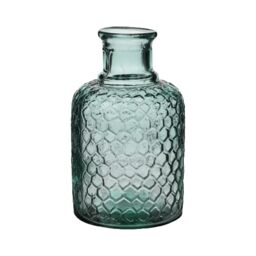 NATURAL LIVING Serena Vase 2L Recycled Glass Diameter 12 cm x Height 20 cm