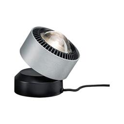 Paulmann 79718 LED Table lamp Aldan 3,5W Black/Brushed Aluminum dimmable