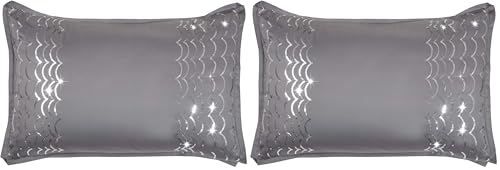 Sleepdown Caprice Printed Bryony Pillowcase Pair 100% Polyester. (Pack of 2)