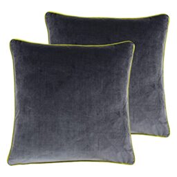 Paoletti Meridian Polyester Filled Cushions Twin Pack