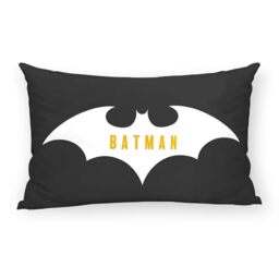 BELUM - Batman Cushion Cover - Cushion Cover Half Panama Fabric 100% Organic Cotton - Cushion Cover Invisible Zipper Closure - Size30x50cm