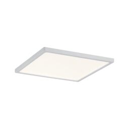 Paulmann 92938 Areo LED Panel Rectangular incl. 1x8-watt IP44 dimmable Ceiling lamp White matt Ceiling luminaire Plastic Living Room lamp 3000 K