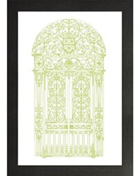 Frame Company Watson Range English GardenII by Wild Apple Portfolio, Frame - A4, Black