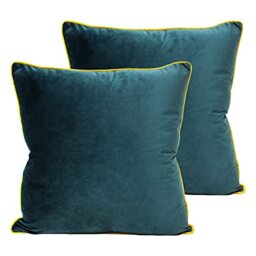 Paoletti Meridian Polyester Filled Cushions Twin Pack