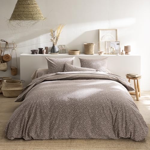 Printed Bamboo Duvet Cover, Alice, 260 x 240 cm, Origin