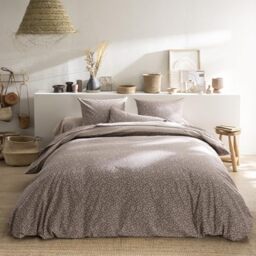 Printed Bamboo Duvet Cover, Alice, 260 x 240 cm, Origin