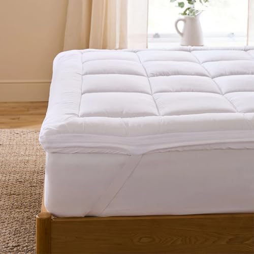 The Fine Bedding Company Dual Layer Mattress Topper - Double