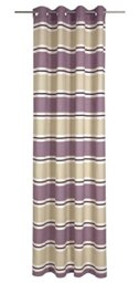 Deko Trends Lavera Berry/Beige 6236786 47 Curtain Fabric 245.0 x 140,0 x 245.0 cm Wool White