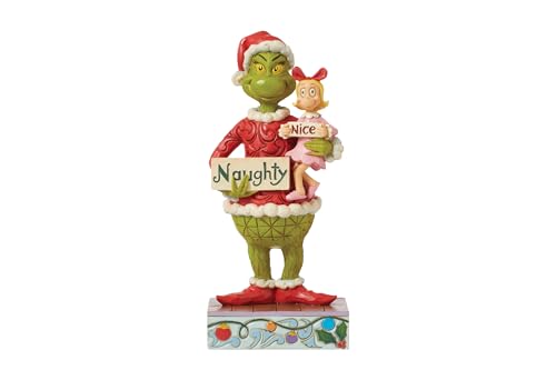Enesco Jim Shore Naughty Nice Grinch Cindy Figurine