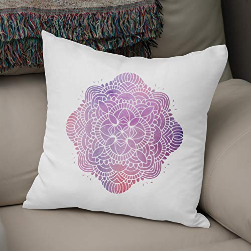 Bonamaison, Decorative Cushion Cover - 50% Cotton 50% Polyester - 43x43cm - Designed and Manufactured in Turkey