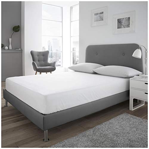 GC GAVENO CAVAILIA Luxury Waterproof 100% Cotton Flannelette Mattress OR Pillow Protector, Super Soft Premium Quality Bed Cover, 50X70