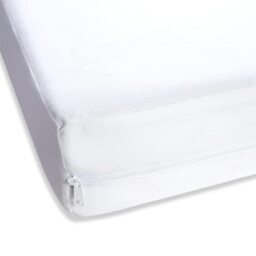 Clair de Lune - Micro-Fresh Waterproof Fully Enclosed Mattress Protector - 140 x 70 x 10 cm - Universal Fit For Cotbed - Anti-Allergy