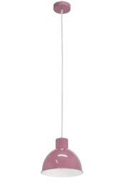EGLO Pendant Lamp Truro 1, Dining Table pendant light, Steel in Lavender
