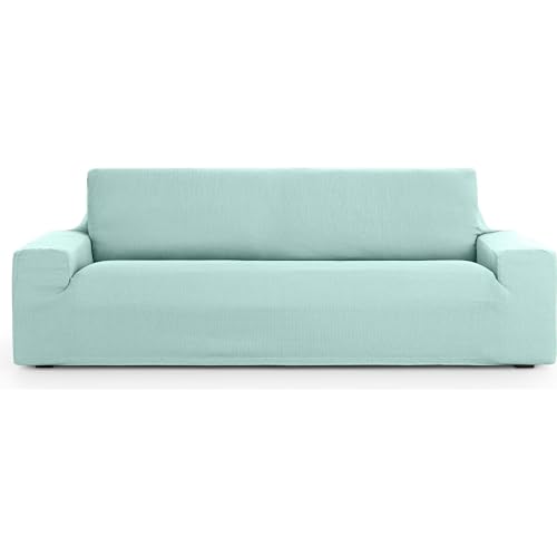 ECOMMERC3 - Universal and Versatile 2 Seater Sofa Cover - Sea Water Colour Protector Easy to Install for Back, Seat and Arms