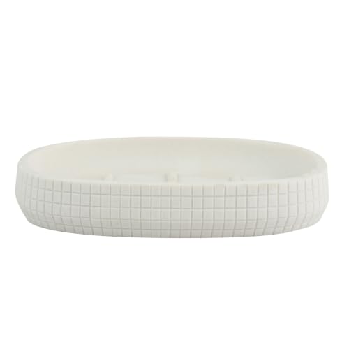 MSV Soap dish Norden of polyresin white