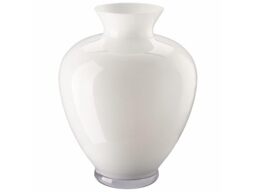 Gianna White Glass Vase 36 cm