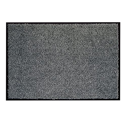 ASTRA Washable Dirt Trapper Mat Indoor Grey 60 x 90 cm (Rectangular)
