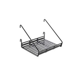 Metaltex Shelf for Wall Grille, Black, 18 x 15 x 12 cm