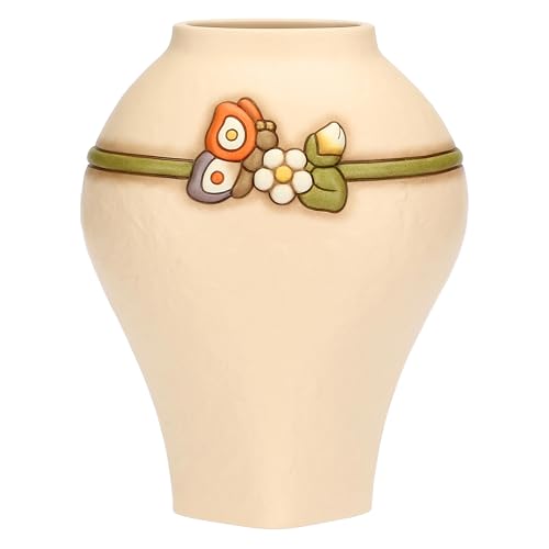 THUN Country Bloom Large Ceramic Butterfly Vase, 20.3 x 14.8 x 26.2 cm