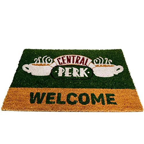 Pyramid International Friends Central Perk Officially Licensed Doormat, Green