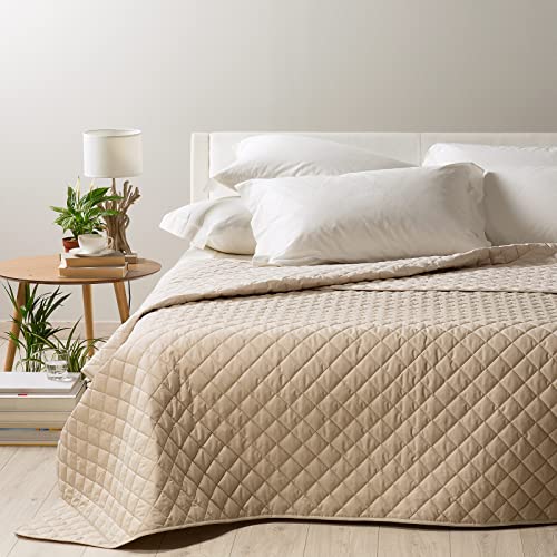 Caleffi - Bedspread-quilted Mix Solid Color Single Natural