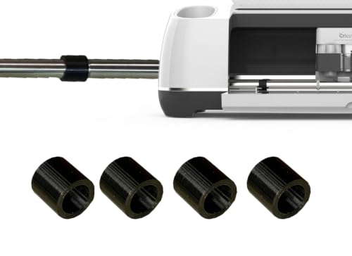 Kimalab (Pack of 4) Replacement for Cricut Maker/Cricut Machine, Rubber Wheel Mat Guide Rubber Roller/Wheel Pack