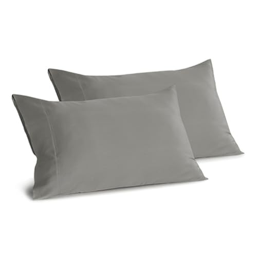 Guzzini Botanical – 2 Pillowcases, 50 x 80 cm, 100% Organic Cotton, OekoTex Certified Fresh and Breathable, Cushion Cover with Flap 15 cm, Delicate, Soft and Cuddly Bed Linen