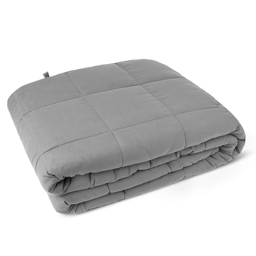 Emma Barclay Weighted Blanket in Grey - 60x80 (150x203cm)