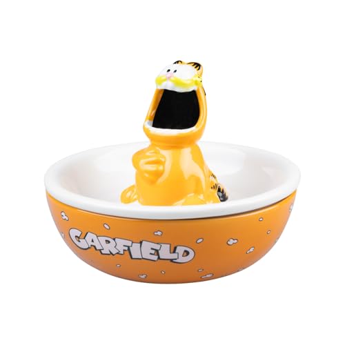 Grupo Erik Garfield Snack Bowl 3D - Cat Shaped Figures, Merch, Gifts - Cat Figure Decorative Bowl, Kitchen Accessories And Decor - Garfield Cat Decor, Cool Gifts For Friends