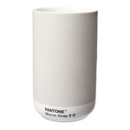 PANTONE Mini Porcelain Vase, in Gift Box, 500 ml, Warm Grey 2C
