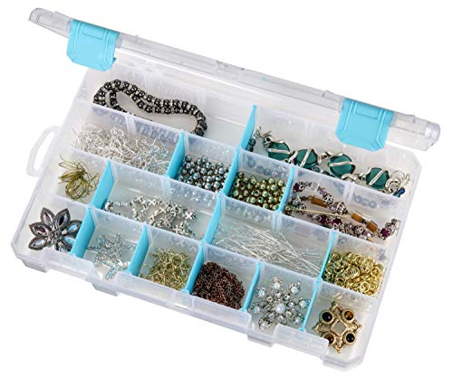 "ArtBin 6847AG ZERUST Anti-Tarnish Box, 4 Compartment, Medium (10.75"" x 7.375"")"
