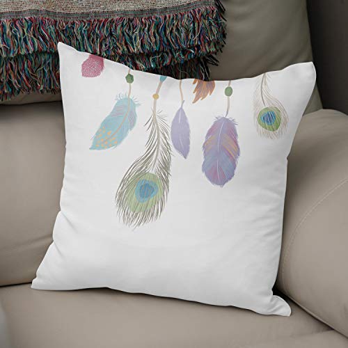 Bonamaison, Decorative Cushion Cover - 50% Cotton 50% Polyester - 43x43cm - Designed and Manufactured in Turkey