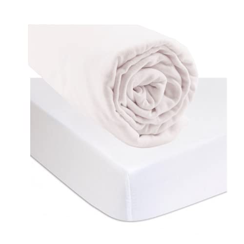 Fitted sheet, 160 x 200 cm, organic cotton