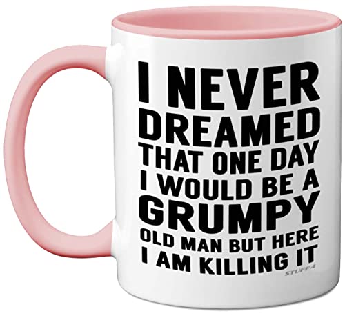 Stuff4 Grumpy Old Man Mug, Grandad Gifts - Dad, Father???s Day or Christmas Novelty Mug, Funny Gifts, Perfect Birthday Present, Funny for Men