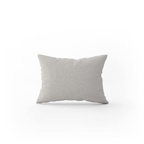 Homemania 14511 Double Set 2-Pillowcase, White Cotton Bed, 52 x 82 cm