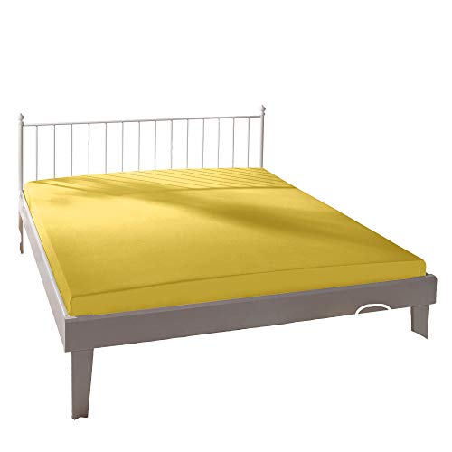 Bassetti 9225055 Fitted Sheet 066 Sun Cotton/Elastane 90 x 190 cm 100 x 220 cm
