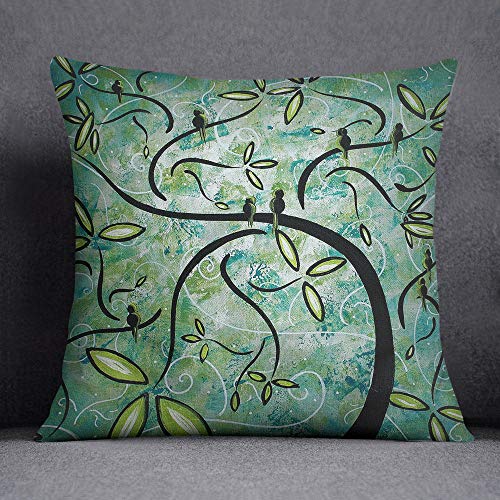 Bonamaison Decorative Cushion Cover, Throw Pillow Case, Size: 45X45 Cm - Designed and Manufactured in Turkey