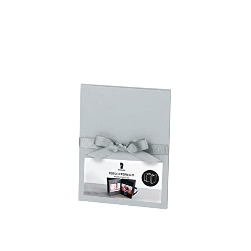 Rössler Leporello 13303200170 Black Pages Stone 150 x 190 mm Folding Book Accordion Photo Album 1 Piece