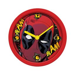 "Deadpool Alarm Clock (Blam Blam) 12cm Diameter - Official Merchandise, 5"""