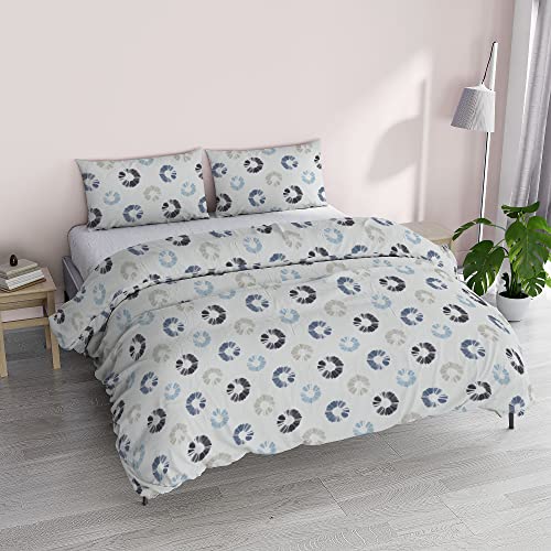 "Italian Bed Linen ""Fantasy Duvet Cover Printed Microfibre Blow Double"