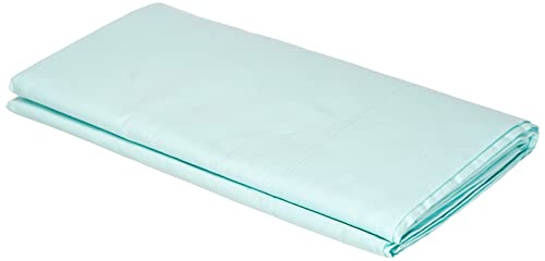 Cotton & Color Flat Sheet, Turquoise, Double