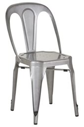 Premier Housewares Steel Camping Chair Grey Garden Chairs Deck Chair For Home Modern Outdoor Chair For Daily Use Carved Backrest Outdoor Chairs Daily Use Garden Chair w42 x d46 x h84cm