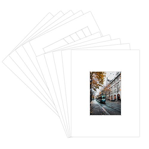 Golden State Art 20 11x14 4-ply mat mattes WHITE for 5x7 Photo picture