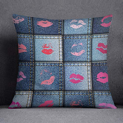 Bonamaison Decorative Cushion Cover, Throw Pillow Case, Size: 35X50 Cm - Designed and Manufactured in Turkey